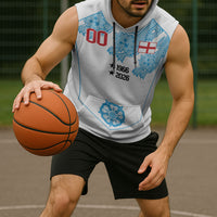 England World Champions 2026 Custom Sleeveless Hoodie Three Lions Second Star Retro Style