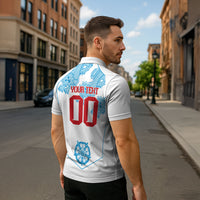 England World Champions 2026 Custom Zipper Polo Shirt Three Lions Second Star Retro Style