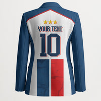 France Champion du Monde 2026 Custom Blazer Allez les Bleus