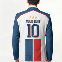 France Champion du Monde 2026 Custom Blazer Allez les Bleus
