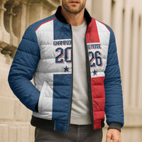 France Champion du Monde 2026 Custom Bomber Puffer Jacket Allez les Bleus