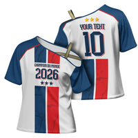 France Champion du Monde 2026 Custom Cross Shoulder Shirt Allez les Bleus