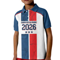 France Champion du Monde 2026 Custom Kid Polo Shirt Allez les Bleus