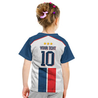 France Champion du Monde 2026 Custom Kid T Shirt Allez les Bleus