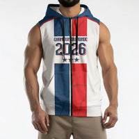 France Champion du Monde 2026 Custom Sleeveless Zip Hoodie Allez les Bleus