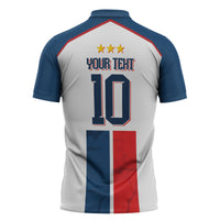 France Champion du Monde 2026 Custom Zipper Polo Shirt Allez les Bleus