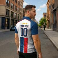 France Champion du Monde 2026 Custom Zipper Polo Shirt Allez les Bleus