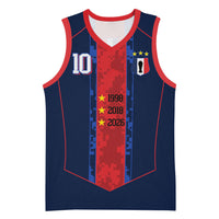 France Champion du Monde 2026 Custom Basketball Jersey Les Bleus Third Star Retro Style
