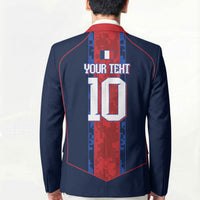 France Champion du Monde 2026 Custom Blazer Les Bleus Third Star Retro Style