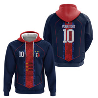 France Champion du Monde 2026 Custom Hoodie Les Bleus Third Star Retro Style