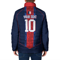 France Champion du Monde 2026 Custom Padded Jacket Les Bleus Third Star Retro Style
