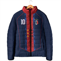 France Champion du Monde 2026 Custom Padded Jacket Les Bleus Third Star Retro Style