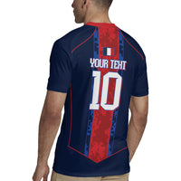 France Champion du Monde 2026 Custom Rugby Jersey Les Bleus Third Star Retro Style