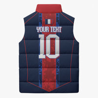 France Champion du Monde 2026 Custom Sleeveless Puffer Jacket Les Bleus Third Star Retro Style