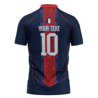 France Champion du Monde 2026 Custom Zipper Polo Shirt Les Bleus Third Star Retro Style