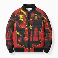 Spain Campeon del Mundo 2026 Custom Bomber Puffer Jacket Espana Second Star Retro Style