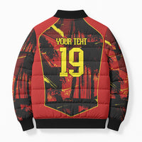 Spain Campeon del Mundo 2026 Custom Bomber Puffer Jacket Espana Second Star Retro Style