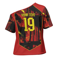 Spain Campeon del Mundo 2026 Custom Cross Shoulder Shirt Espana Second Star Retro Style