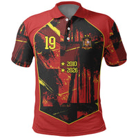 Spain Campeon del Mundo 2026 Custom Polo Shirt Espana Second Star Retro Style