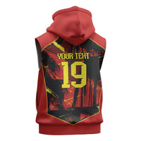 Spain Campeon del Mundo 2026 Custom Sleeveless Hoodie Espana Second Star Retro Style