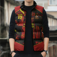 Spain Campeon del Mundo 2026 Custom Sleeveless Puffer Jacket Espana Second Star Retro Style