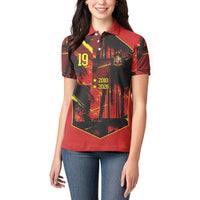 Spain Campeon del Mundo 2026 Custom Women Polo Shirt Espana Second Star Retro Style