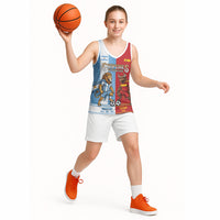 Argentina Spain World Final Football Personalized Basketball Jersey Un Idioma Dos Naciones Un Campeon