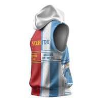 Argentina Spain World Final Football Personalized Sleeveless Hoodie Un Idioma Dos Naciones Un Campeon