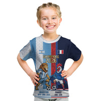 Argentina France World Final Football Personalized Kid T Shirt Two Nations Five Stars One Trophy
