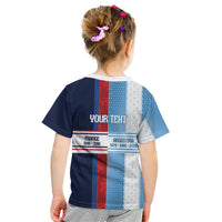 Argentina France World Final Football Personalized Kid T Shirt Two Nations Five Stars One Trophy