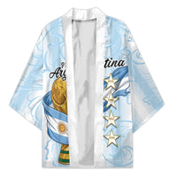 Argentina Campeones del Mundo 2026 Personalized Kimono Albiceleste Trophy Splash Art Soccer Champion