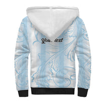 Argentina Campeones del Mundo 2026 Personalized Sherpa Hoodie Albiceleste Trophy Splash Art Soccer Champion
