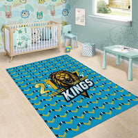 Custom Caribbean Cricket Saint Lucia Area Rug Glory is Ours Kings Rule 2025 - Wonder Print Shop
