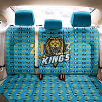 Custom Caribbean Cricket Saint Lucia Back Car Seat Cover Glory is Ours Kings Rule 2025 - Wonder Print Shop