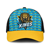 Caribbean Cricket Saint Lucia Baseball Net Cap Glory is Ours Kings Rule 2025 - Wonder Print Shop