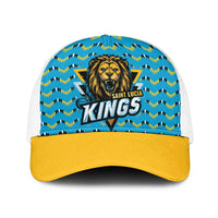 Caribbean Cricket Saint Lucia Baseball Net Cap Glory is Ours Kings Rule 2025 - Wonder Print Shop