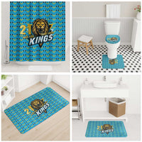 Custom Caribbean Cricket Saint Lucia Bathroom Set Glory is Ours Kings Rule 2025 - Wonder Print Shop