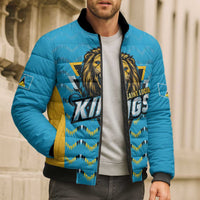 Custom Caribbean Cricket Saint Lucia Bomber Puffer Jacket Glory is Ours Kings Rule 2025 - Wonder Print Shop