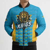 Custom Caribbean Cricket Saint Lucia Bomber Puffer Jacket Glory is Ours Kings Rule 2025 - Wonder Print Shop