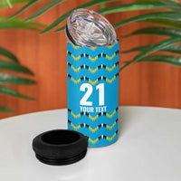 Custom Caribbean Cricket Saint Lucia 4 in 1 Can Cooler Tumbler Glory is Ours Kings Rule 2025 - Wonder Print Shop