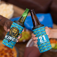 Custom Caribbean Cricket Saint Lucia 4 in 1 Can Cooler Tumbler Glory is Ours Kings Rule 2025 - Wonder Print Shop