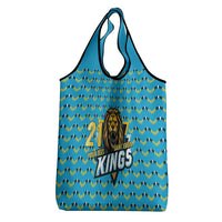 Custom Caribbean Cricket Saint Lucia Grocery Bag Glory is Ours Kings Rule 2025 - Wonder Print Shop