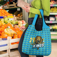 Custom Caribbean Cricket Saint Lucia Grocery Bag Glory is Ours Kings Rule 2025 - Wonder Print Shop