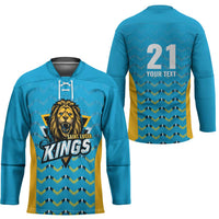 Custom Caribbean Cricket Saint Lucia Hockey Jersey Glory is Ours Kings Rule 2025 - Wonder Print Shop