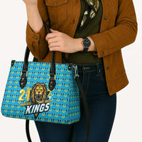 Custom Caribbean Cricket Saint Lucia Leather Bag Glory is Ours Kings Rule 2025 - Wonder Print Shop
