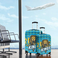 Custom Caribbean Cricket Saint Lucia Luggage Cover Glory is Ours Kings Rule 2025 - Wonder Print Shop