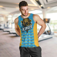 Custom Caribbean Cricket Saint Lucia Men Tank Top Glory is Ours Kings Rule 2025 - Wonder Print Shop