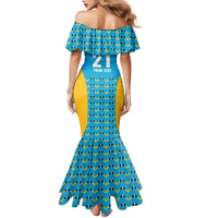 Custom Caribbean Cricket Saint Lucia Mermaid Dress Glory is Ours Kings Rule 2025 - Wonder Print Shop