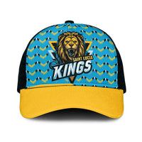 Caribbean Cricket Saint Lucia Mesh Trucker Cap Glory is Ours Kings Rule 2025 - Wonder Print Shop