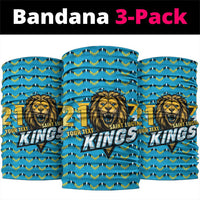 Custom Caribbean Cricket Saint Lucia Neck Gaiter Glory is Ours Kings Rule 2025 - Wonder Print Shop